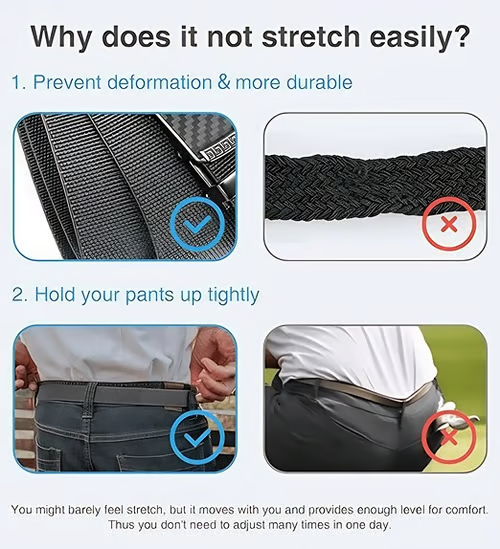 💥Clearance price $19.9 - EDC Nylon Ratchet Belt