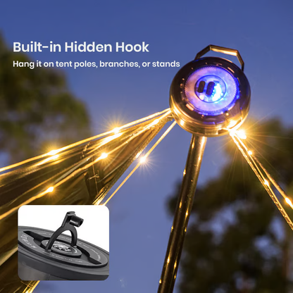 💥Clearance price $29.99🔥Retractable Camping Light – Lantern & String Lights in One