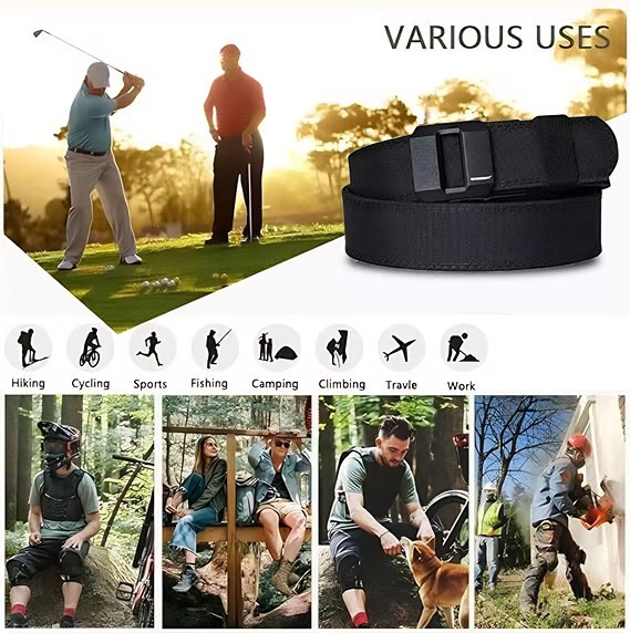 💥Clearance price $19.9 - EDC Nylon Ratchet Belt
