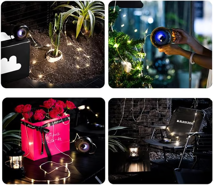 💥Clearance price $29.99🔥Retractable Camping Light – Lantern & String Lights in One
