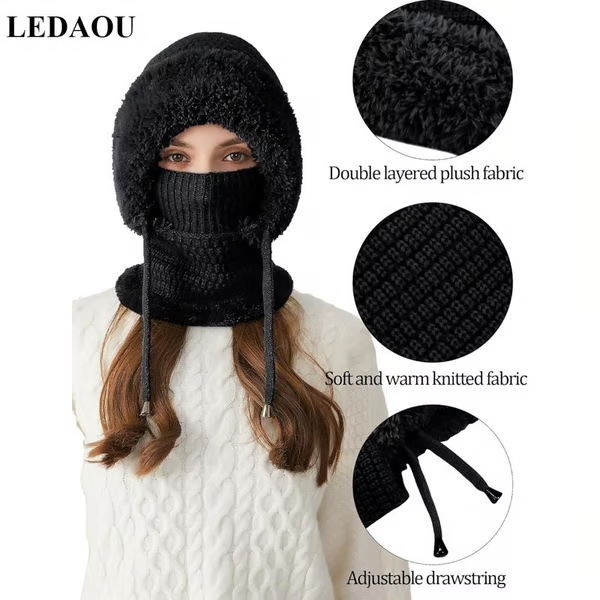 💥WarmHug🔥3 in 1 Beanie Hat For Women
